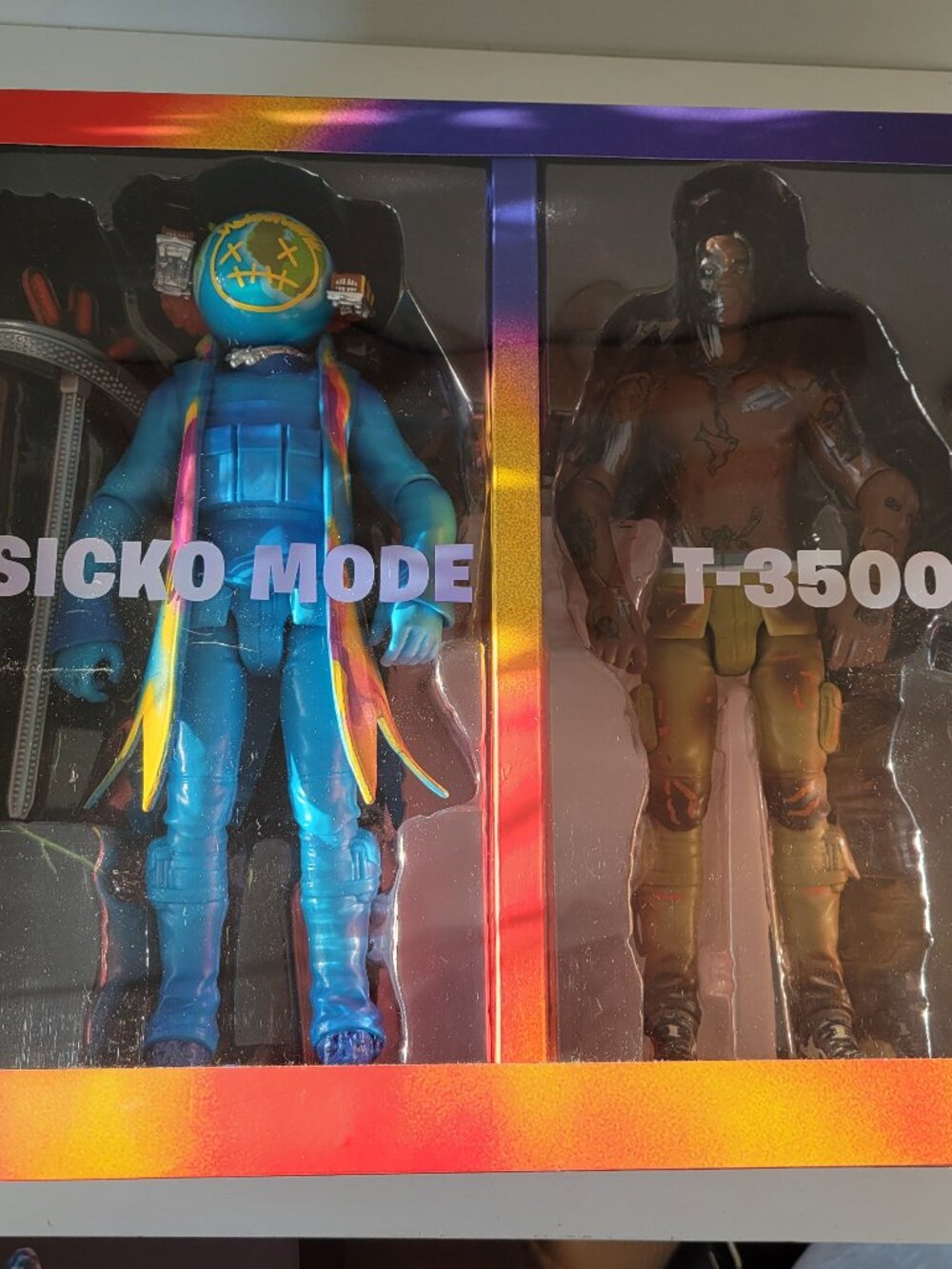 Travis Scott Cactus Jack Fortnite Action Figure Duo Set